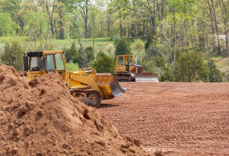 Land Clearing Equipment Close-up